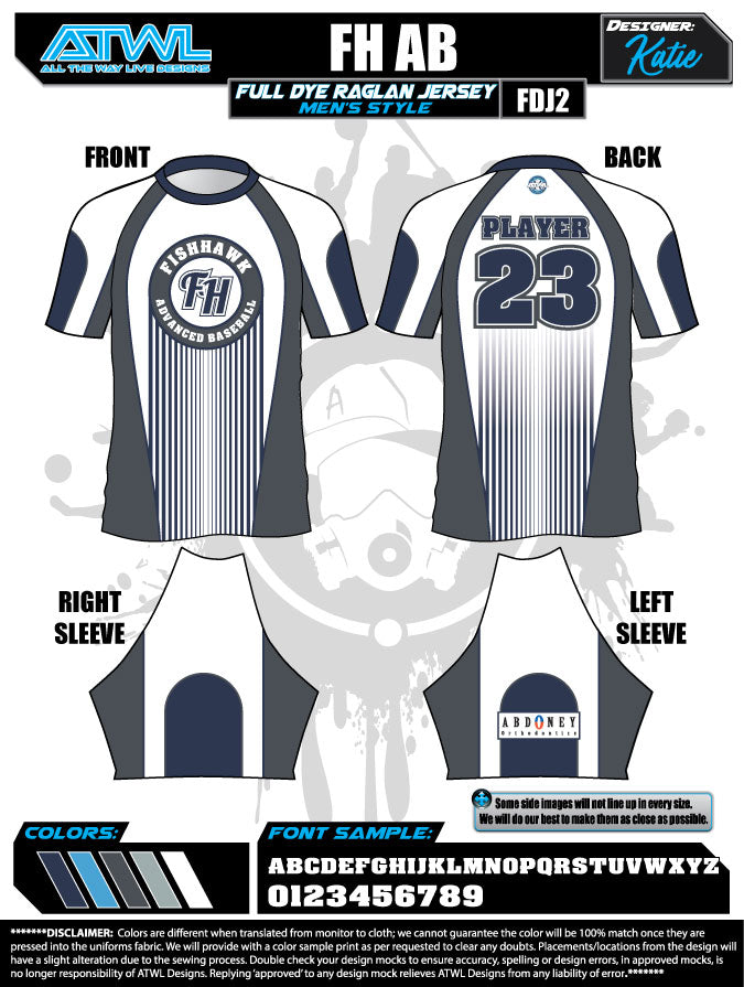 Fishhawk Advanced Baseball 2020 Men's Jersey