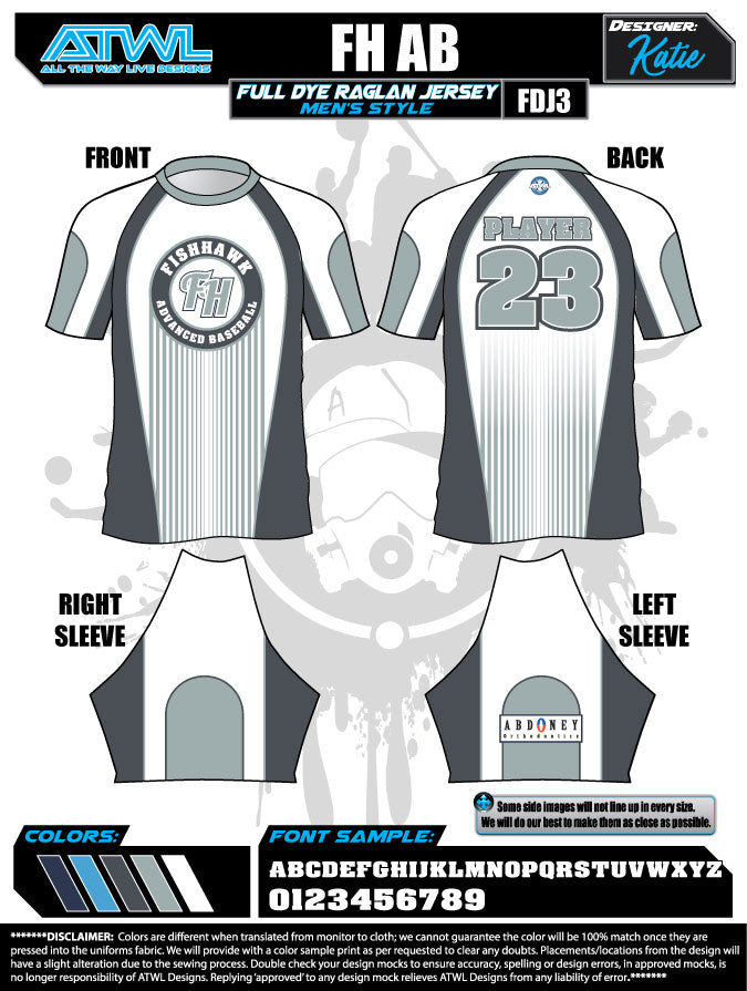 Fishhawk Advanced Baseball 2020 Men's Jersey