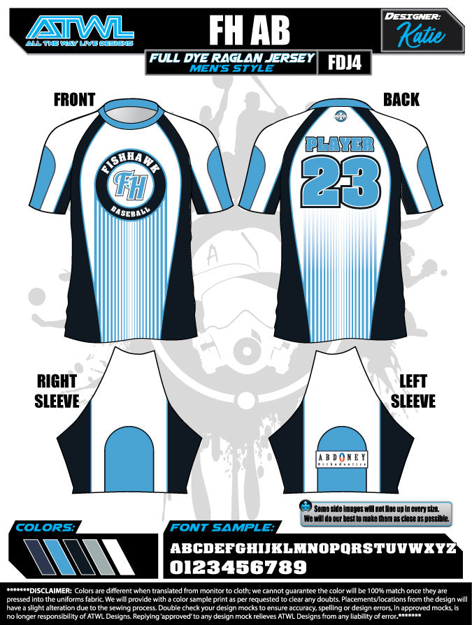 Fishhawk Advanced Baseball 2020 Men's Jersey