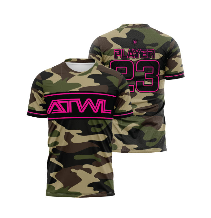 Army Camo Tron Mens Full-Dye Jersey
