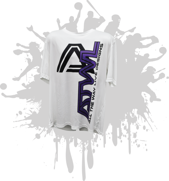 Tron ATWL Vertical Youth White Sub-Dye Jersey