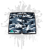 Load image into Gallery viewer, Abstract Camo Women's Compression Shorts