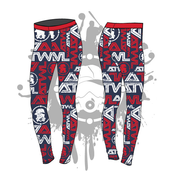 All Over Tron Womens Leggings
