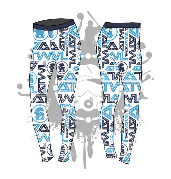 All Over Tron Womens Leggings
