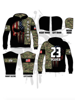 Load image into Gallery viewer, Punishment Full Dye Hoodie
