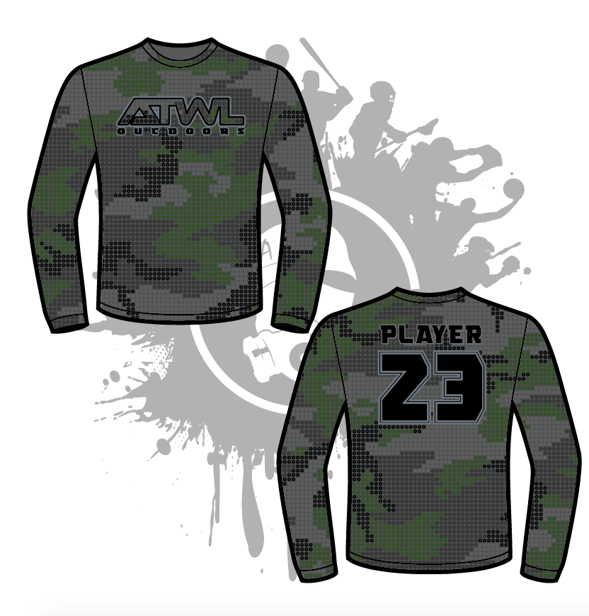 ATWL Outdoors Mens Full Dye Long Sleeve Jersey