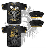 Load image into Gallery viewer, Hit Kings Animal Series Mens Full Dye Jersey (Bull)