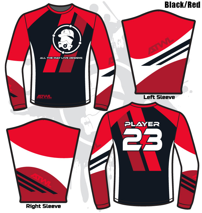 Crossover Long Sleeve Full Dye