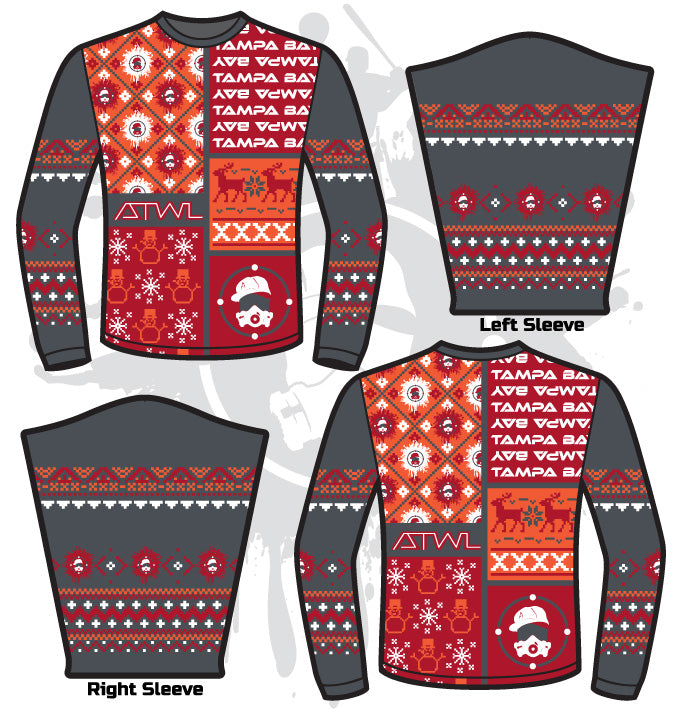 Football ATWL Christmas Spirit Sweater-1