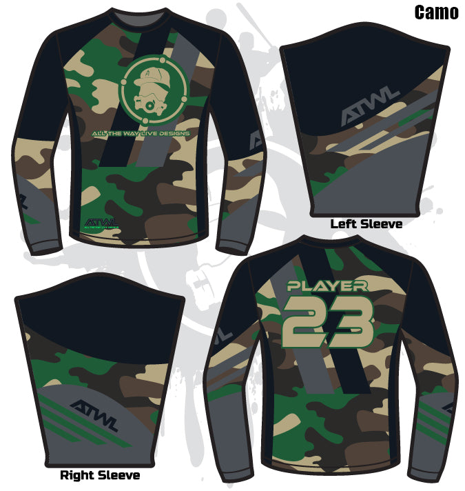 Crossover Long Sleeve Full Dye