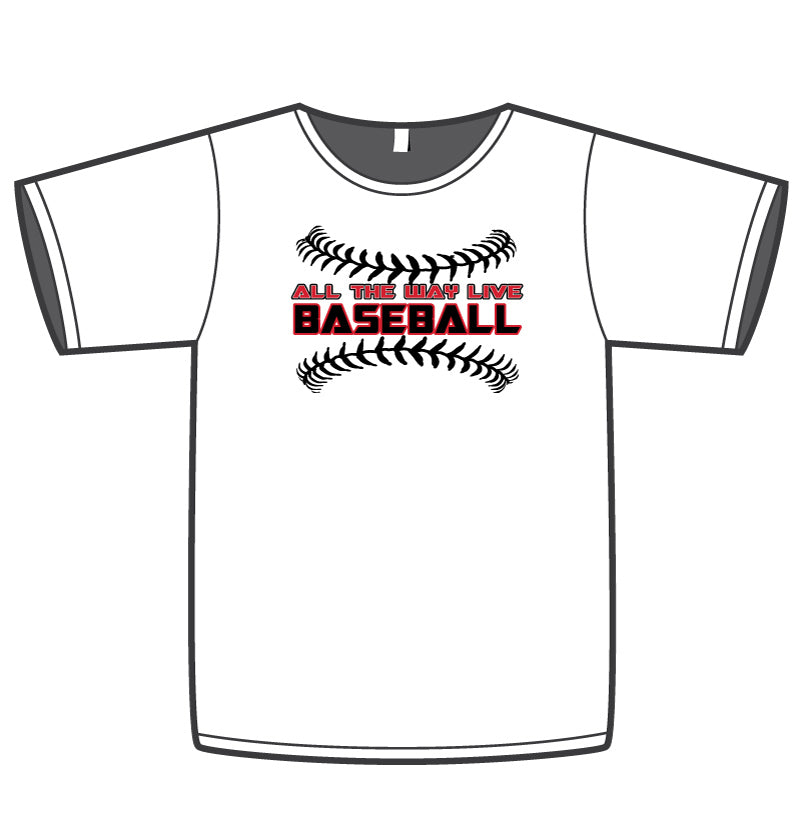 ATWL BASEBALL (BLACK/RED) MEN'S WHITE SUB DYE JERSEY