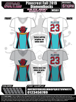 Load image into Gallery viewer, Pinecrest Fall League Women's Sub Dye Jersey