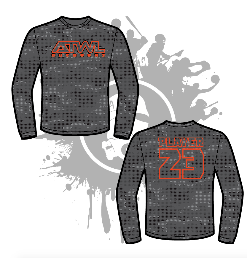 ATWL Outdoors Mens Full Dye Long Sleeve Jersey