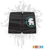 Load image into Gallery viewer, Distressed Women's Compression Shorts