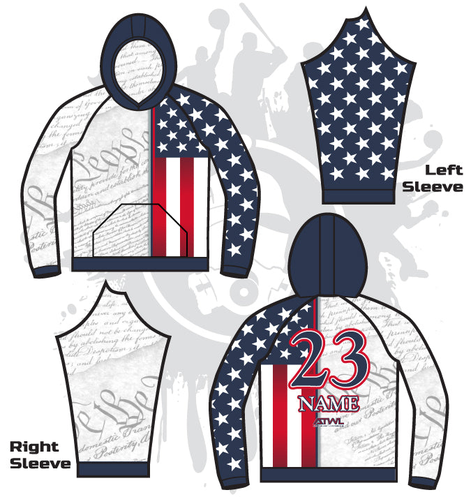 We The People Full Dye Hoodie