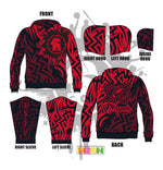 Load image into Gallery viewer, Haze Maze Full Dye Hoodie