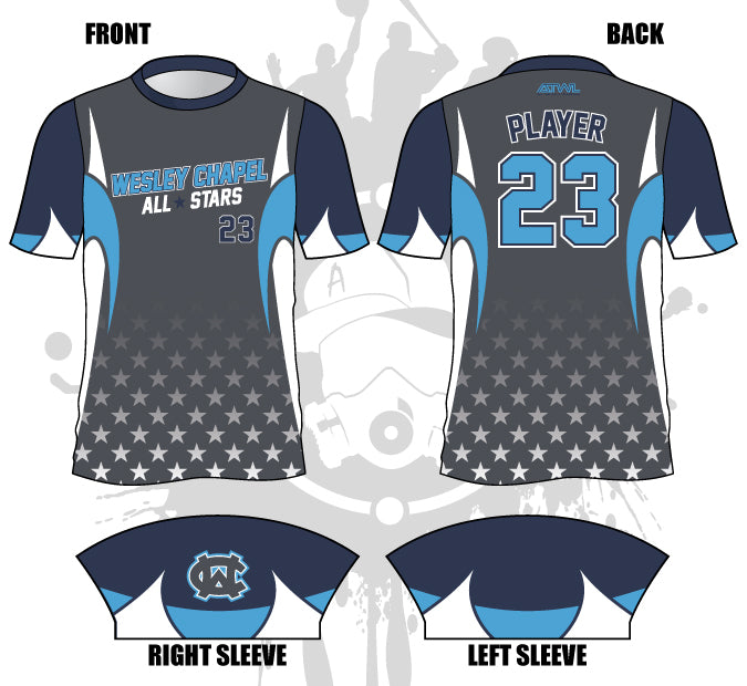 Wesley Chapel Full Dye Men's Jersey