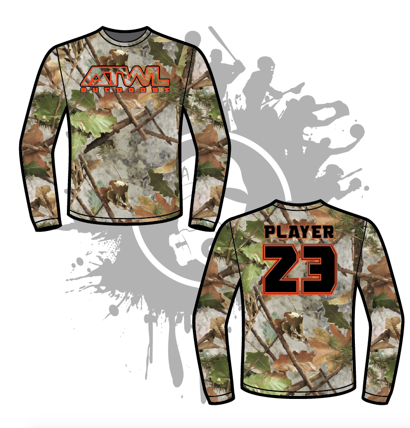 ATWL Outdoors Mens Full Dye Long Sleeve Jersey