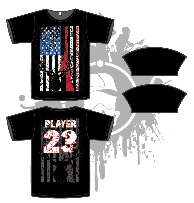 Hunters Flag Mens Full Dye Jersey