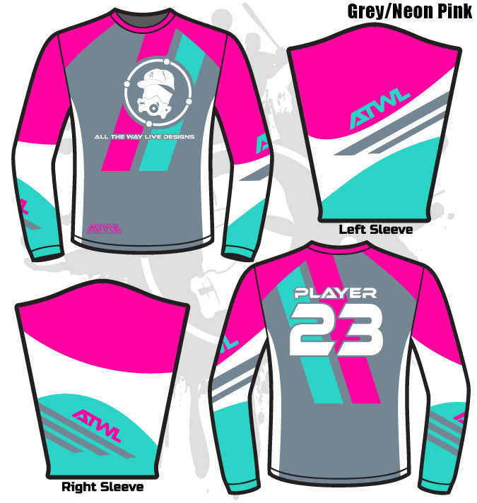 Crossover Long Sleeve Full Dye