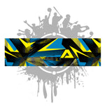 Load image into Gallery viewer, Grunge Arrow Headband