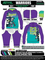 Load image into Gallery viewer, Warriors Men's Full Dye Hoody