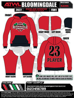 Load image into Gallery viewer, 2022  Bloomingdale All Stars Full Dye Hoody