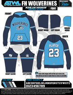 Load image into Gallery viewer, Wolverines Carolina Full Dye Hoodie