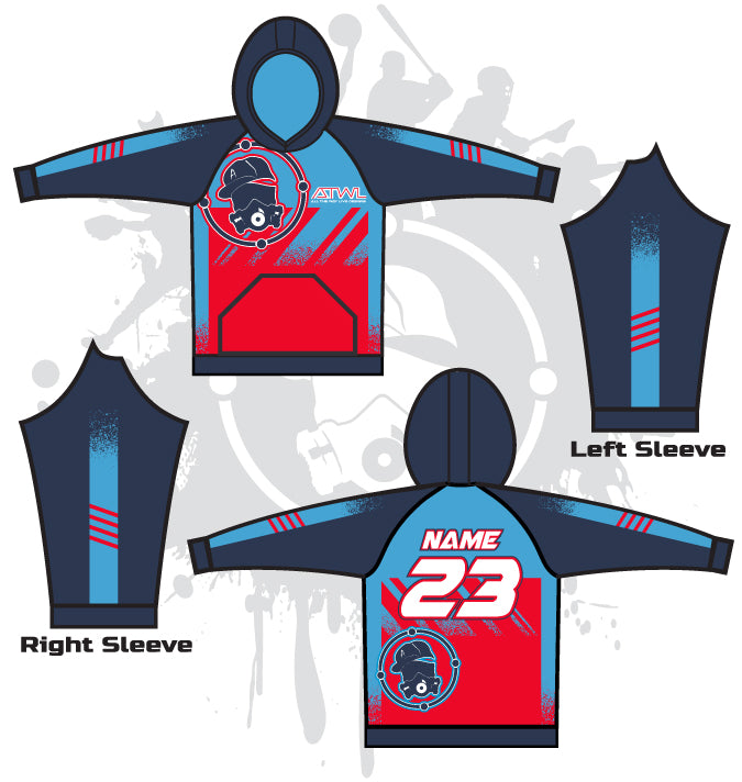 Vaporize Unisex Full Dye Hoody