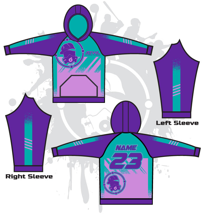 Vaporize Unisex Full Dye Hoody