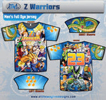 Load image into Gallery viewer, Z Warriors Mens Full Dye Jersey