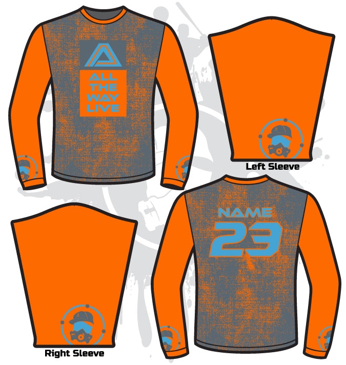Fade Out Full Dye Longsleeve Jersey