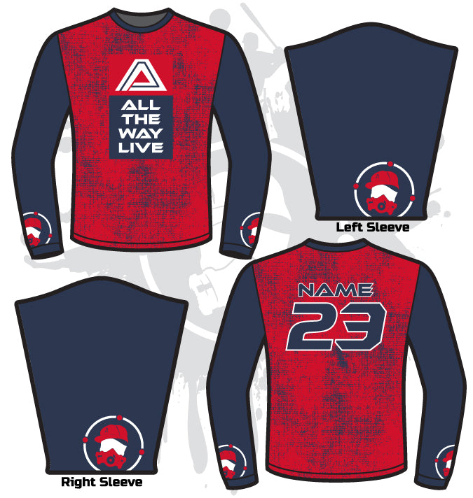 Fade Out Full Dye Longsleeve Jersey