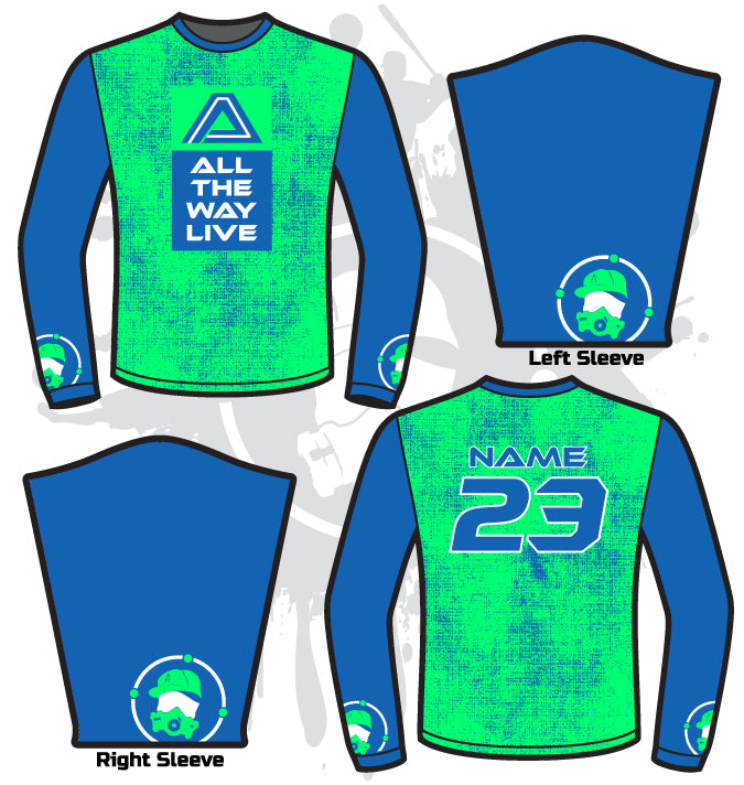Fade Out Full Dye Longsleeve Jersey