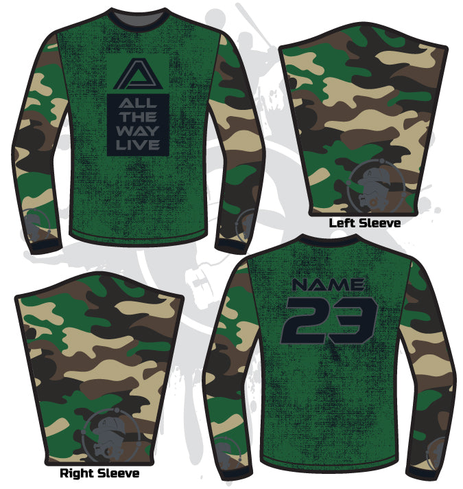 Fade Out Full Dye Longsleeve Jersey