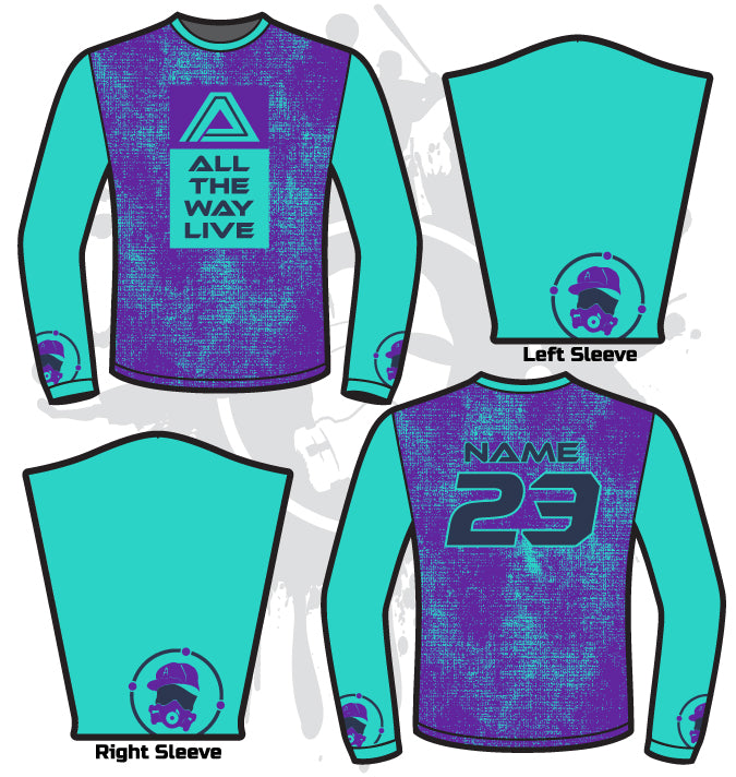 Fade Out Full Dye Longsleeve Jersey