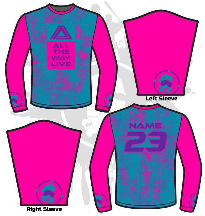 Fade Out Full Dye Longsleeve Jersey