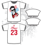 Load image into Gallery viewer, 80's Nostalgia Throwback White Sub-Dye Jerseys