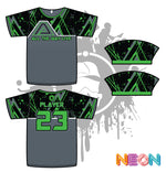 Load image into Gallery viewer, Geometric Grunge Mens Full Dye Jerseys