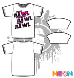 Load image into Gallery viewer, Repeat Design Mens White Sub Dye Jersey