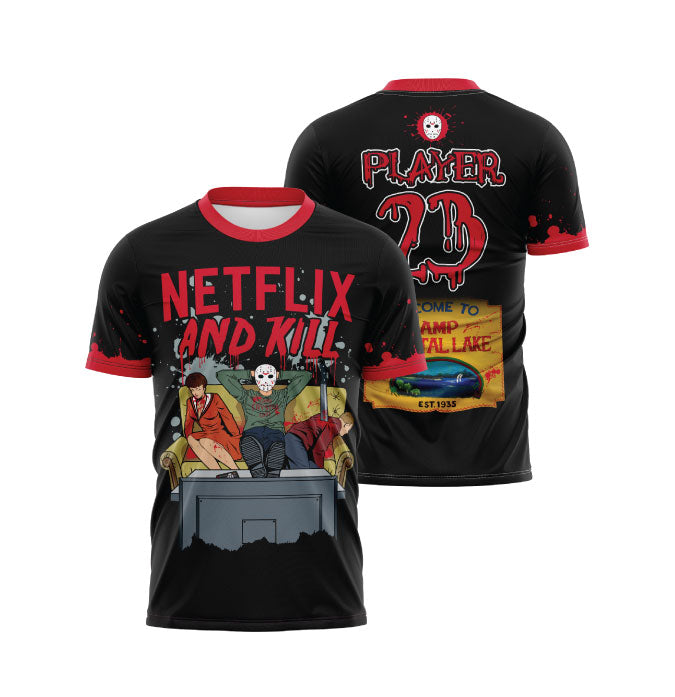 Netflix & Kill Mens Full Dye Jersey