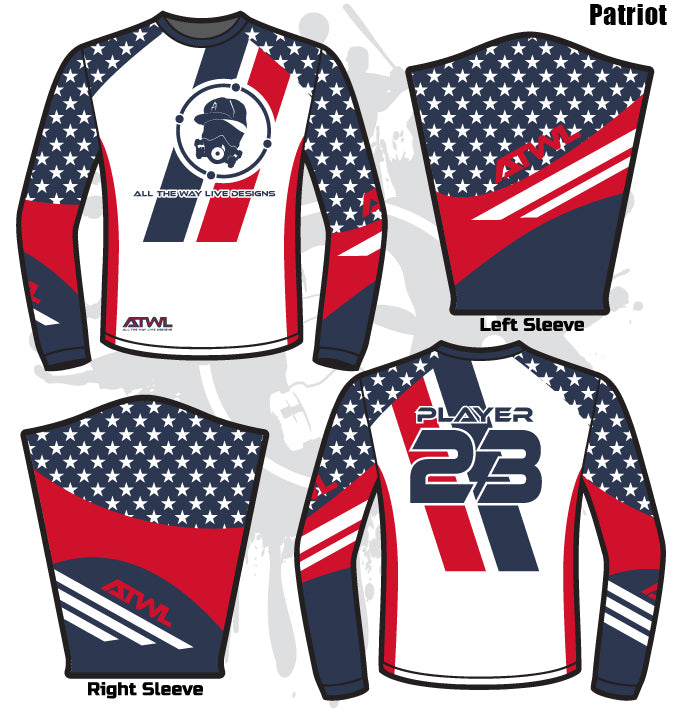 Crossover Long Sleeve Full Dye