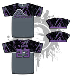 Load image into Gallery viewer, Geometric Grunge Mens Full Dye Jerseys