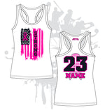 Load image into Gallery viewer, Pink Flag Women's Sub Dye Jersey