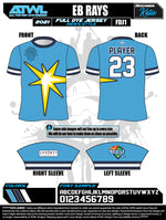 Load image into Gallery viewer, East Bay Spring 2021 Baseball Jerseys