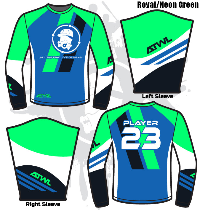 Crossover Long Sleeve Full Dye