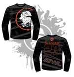 Load image into Gallery viewer, DISTRESSED GAS MASK LONG SLEEVE