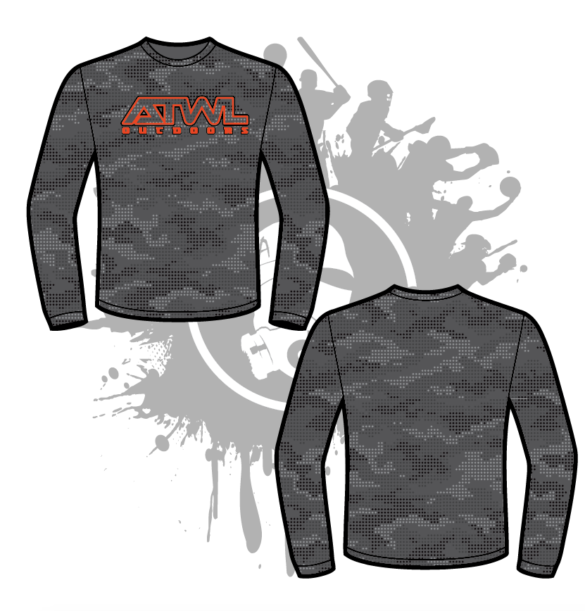 ATWL Outdoors Mens Full Dye Long Sleeve Jersey