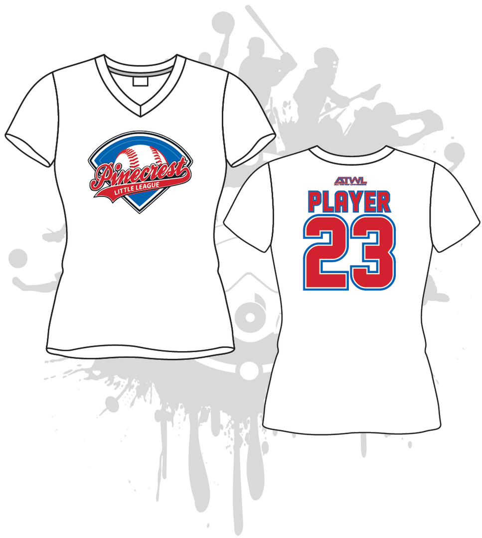 Pinecrest Little League Women's Shirt