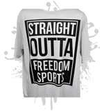 Load image into Gallery viewer, Straight Outta Freedom Men's White Sub Dye Jersey